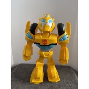2018 Hasbro Transformers Mega Mighties Bumblebee Rescue Bots Academy 10" Figure